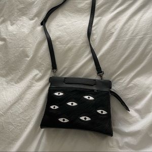 Min & Mon Black Vali Crossbody Bag